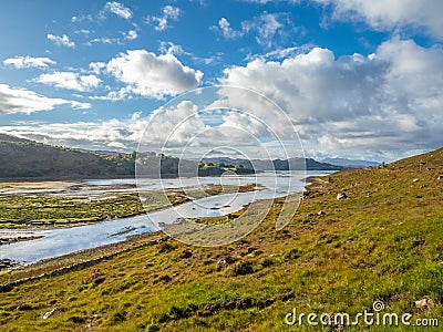 Kyle of Lochalsh, Wester Ross Stock Photo